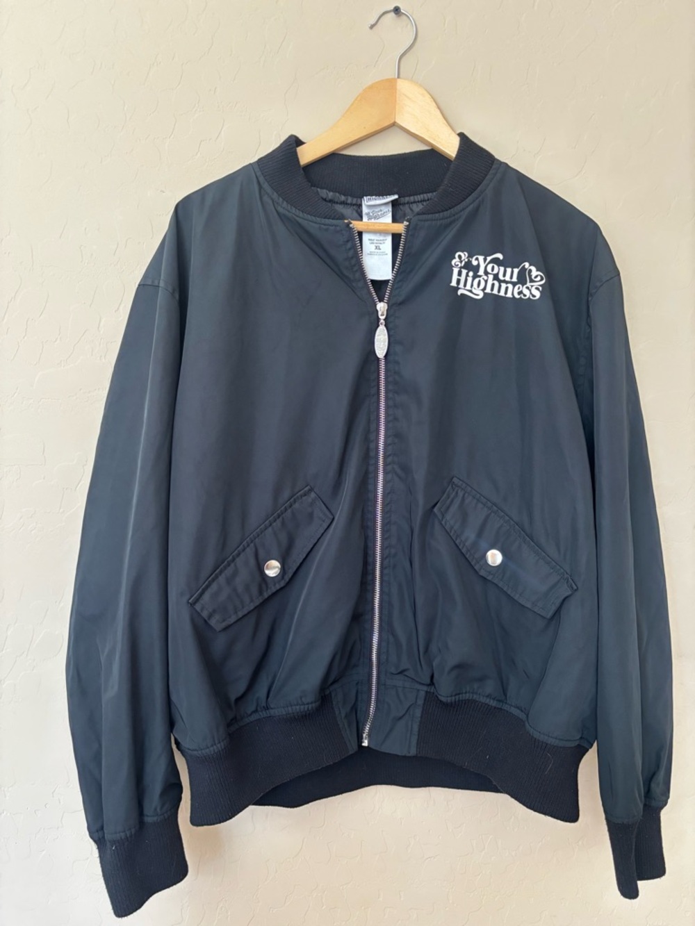 Your Highness Fairy Dream Black Bomber Jacket - Picture 3 of 5